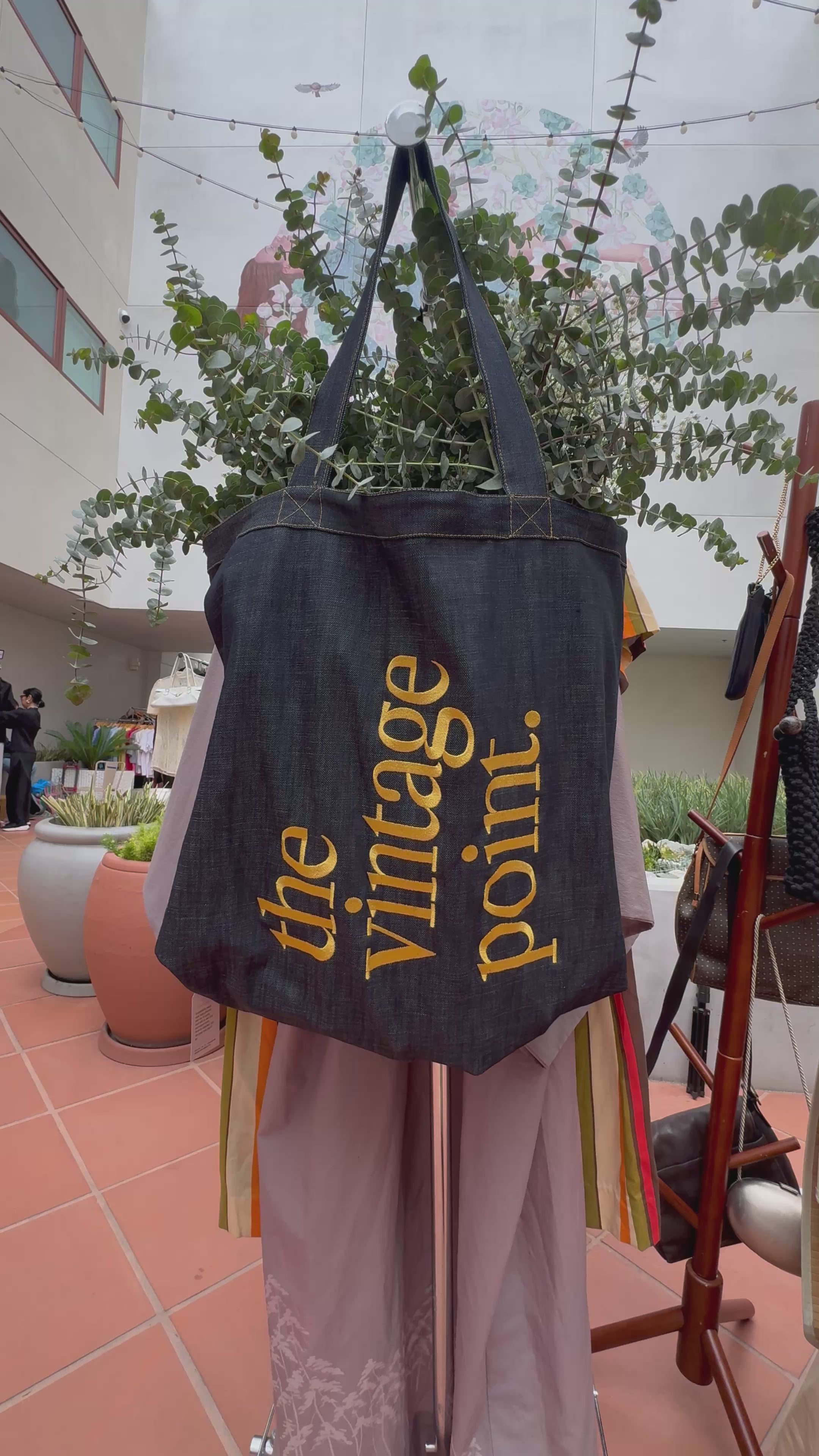The Vintage Point Big Ass Tote
